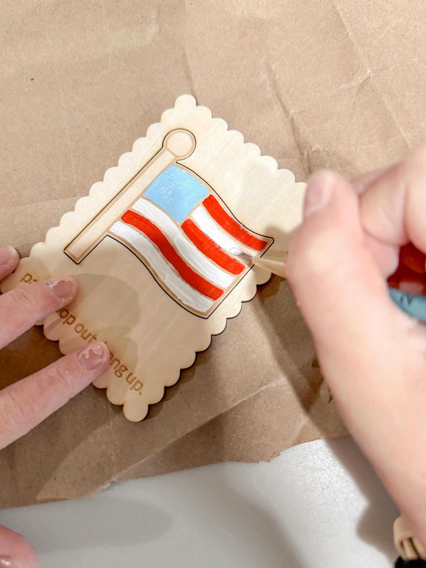4th of July Pop-out Magnetic Paint Kits