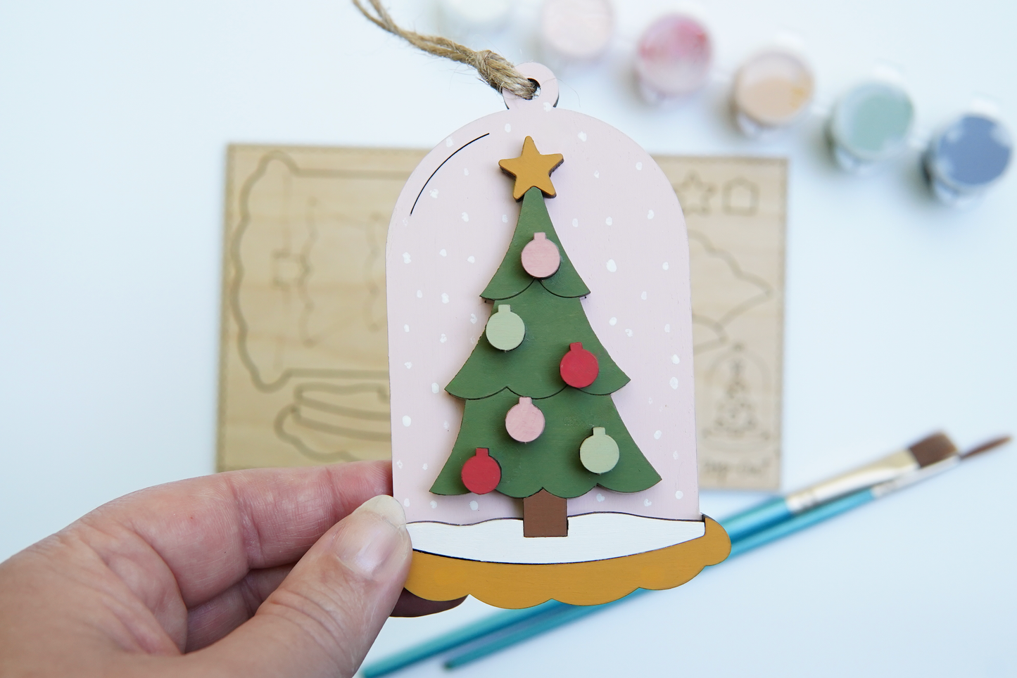Christmas Tree Ornament Painting Kit