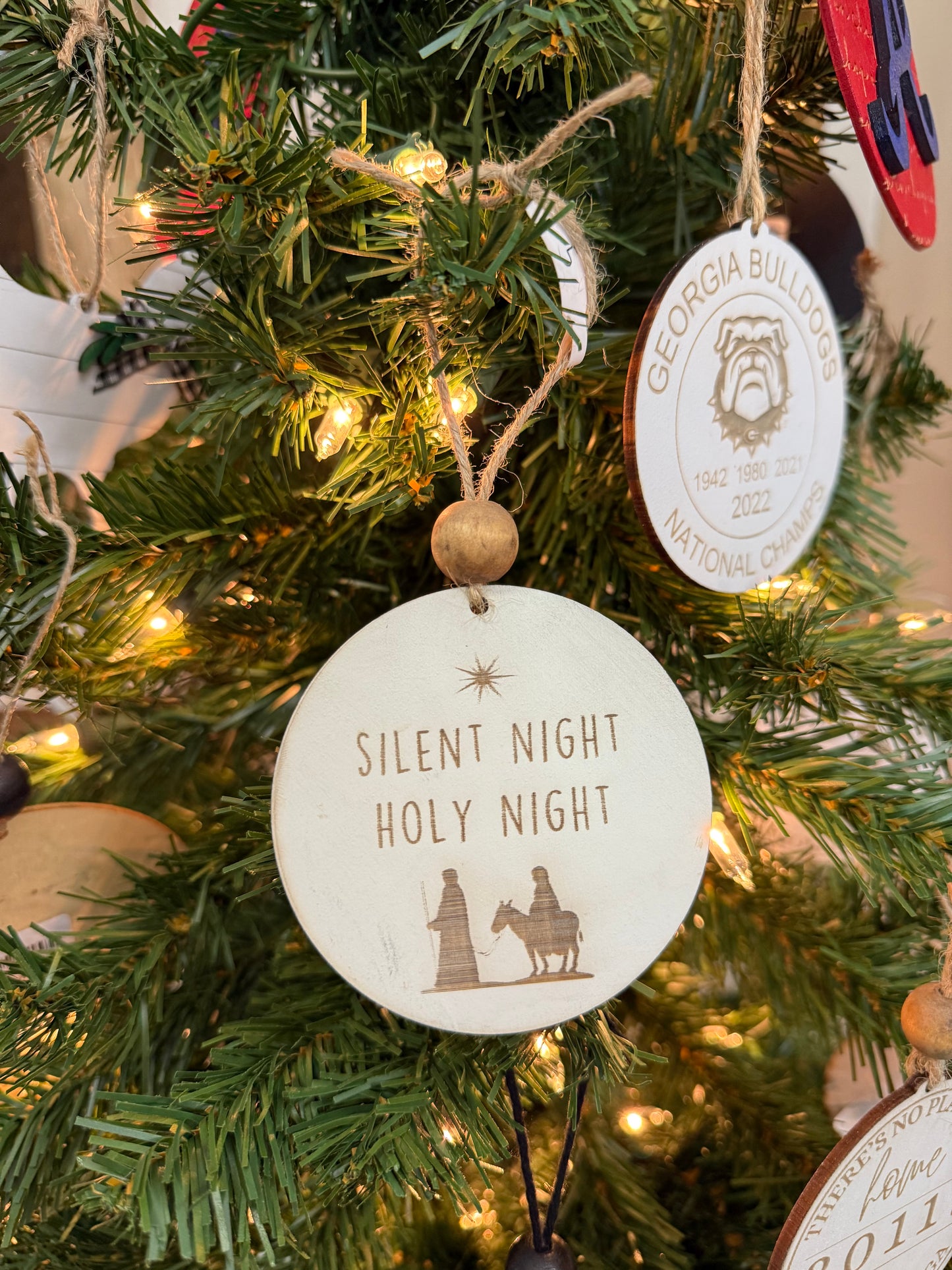 Night He was Born Christmas Ornament