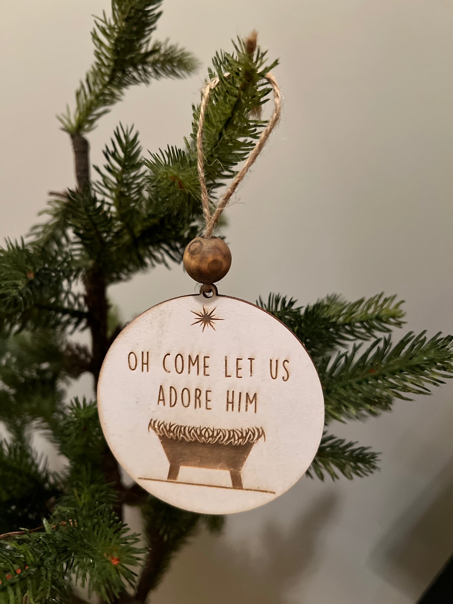 Night He was Born Christmas Ornament