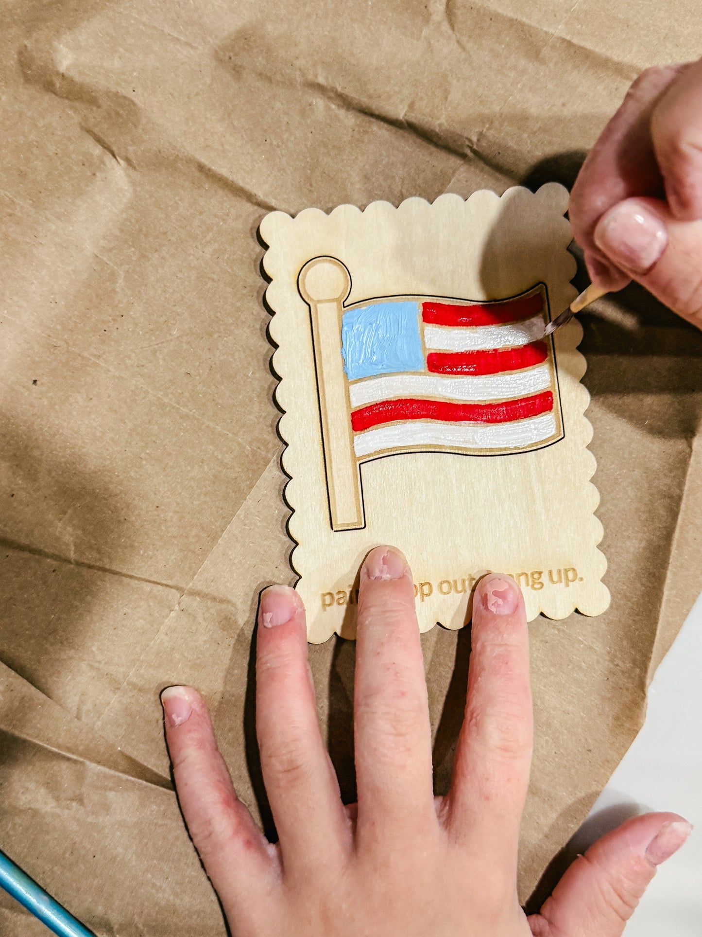 4th of July Pop-out Magnetic Paint Kits