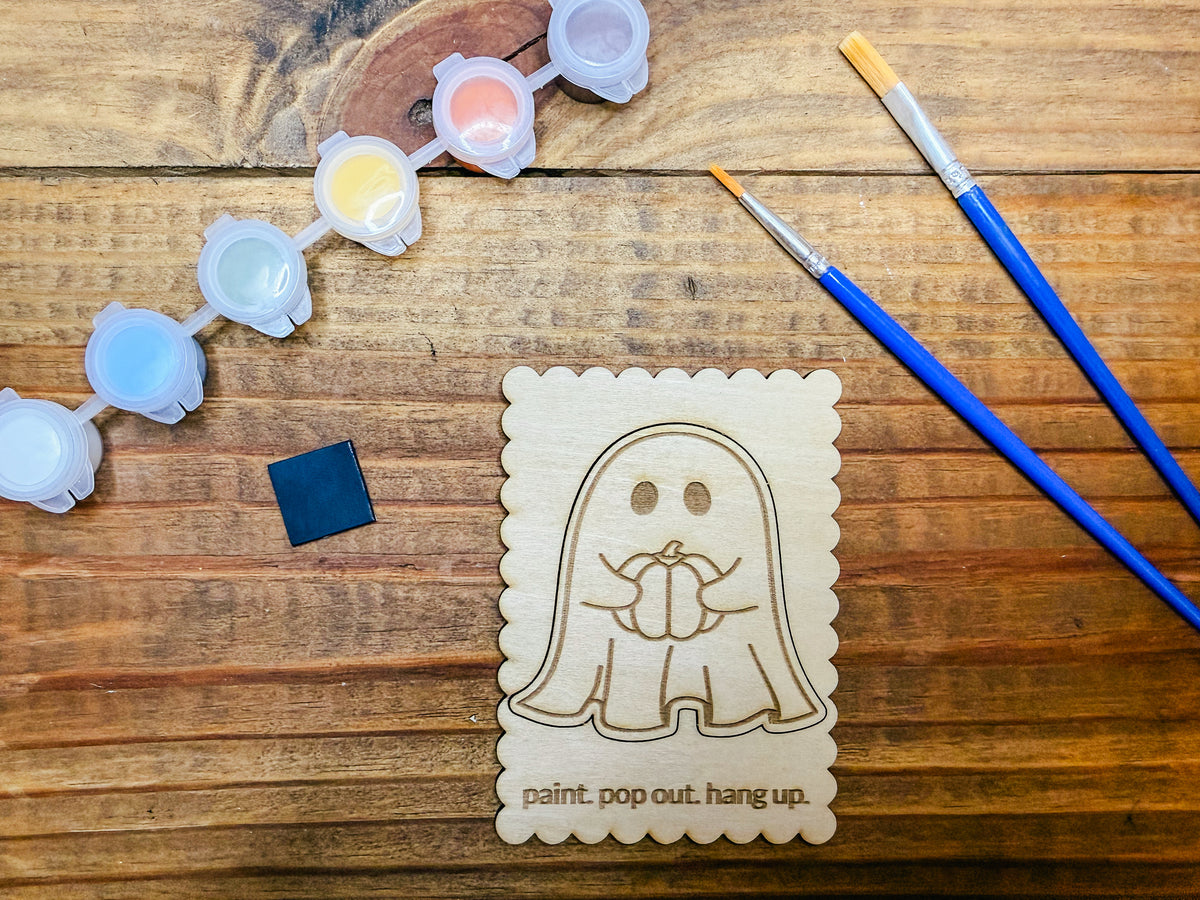 Fall & Halloween Paint Your Own Magnet Kits