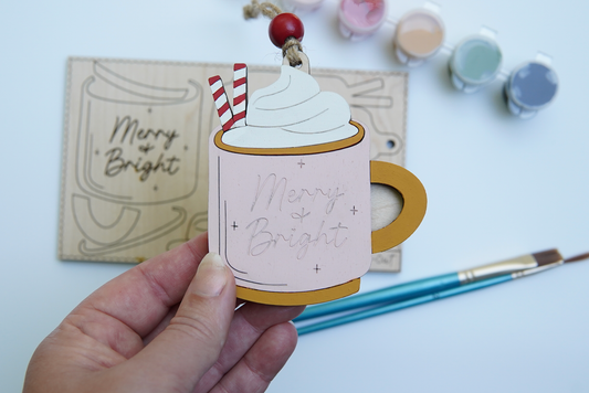 Cocoa Mug Ornament Painting Kit