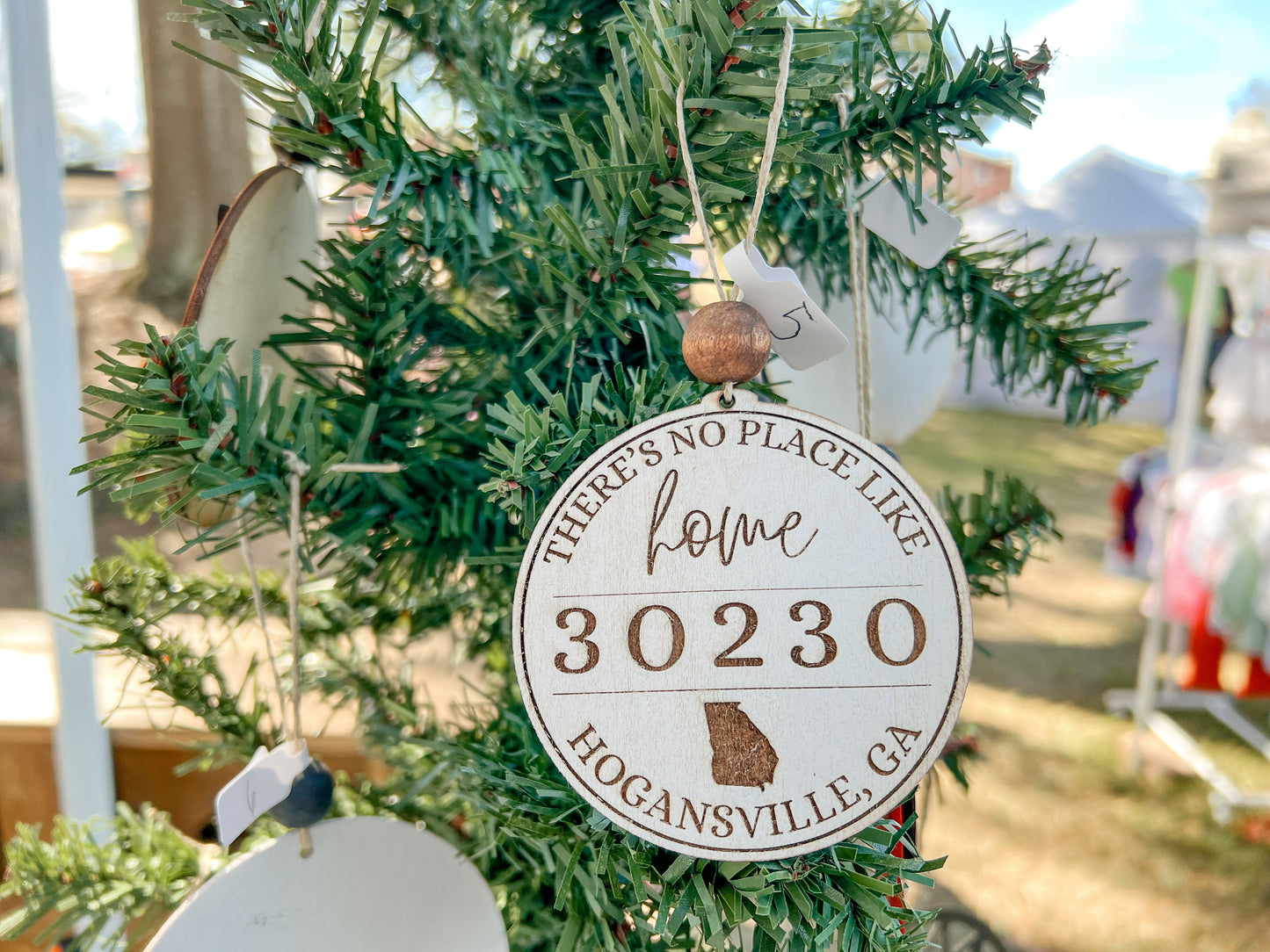 No Place Like Home Christmas Ornament