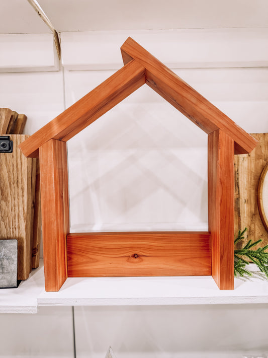Wood Nativity