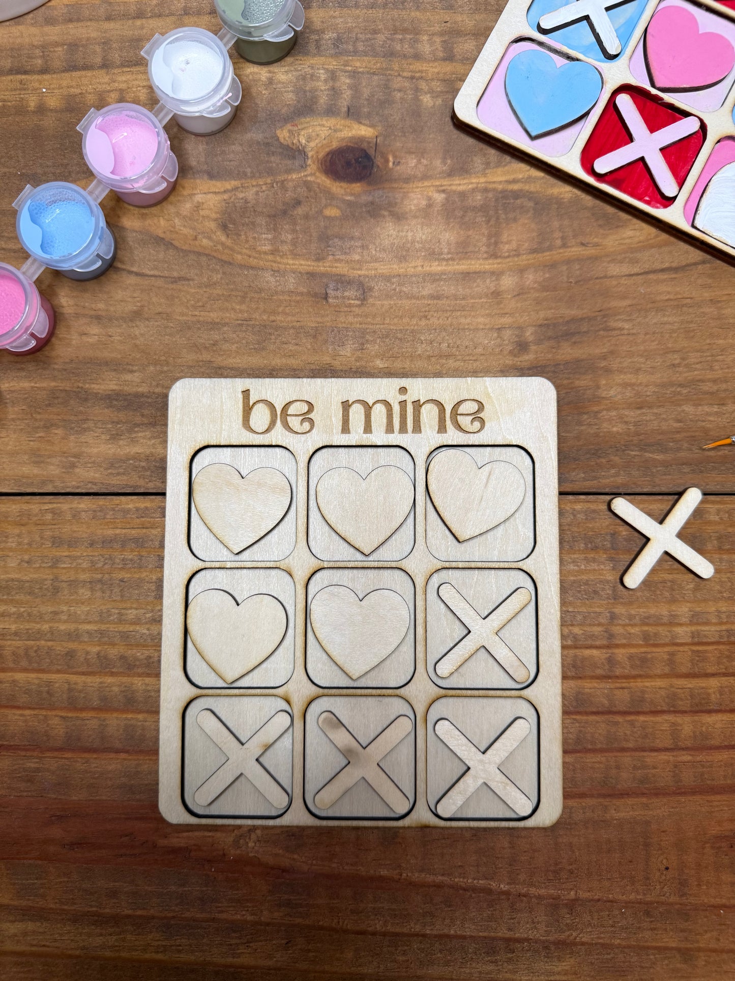 Valentine Tic-Tac-Toe Paint Kits