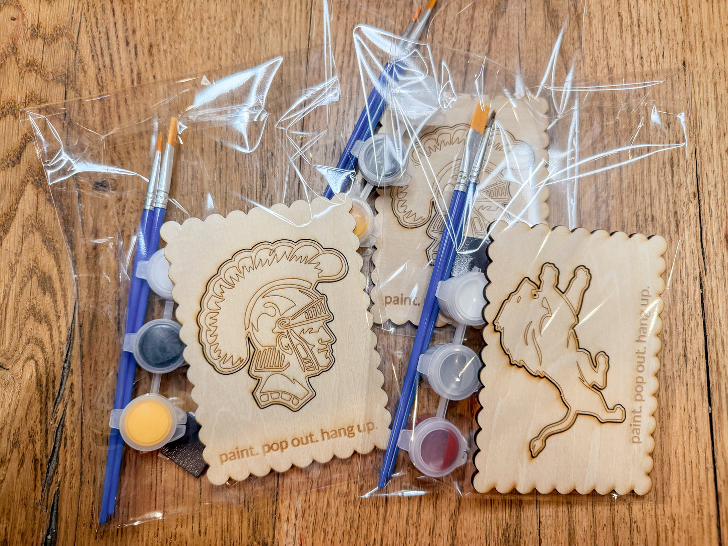 Central Lions or Carrollton Trojans Paint Kit with Magnet