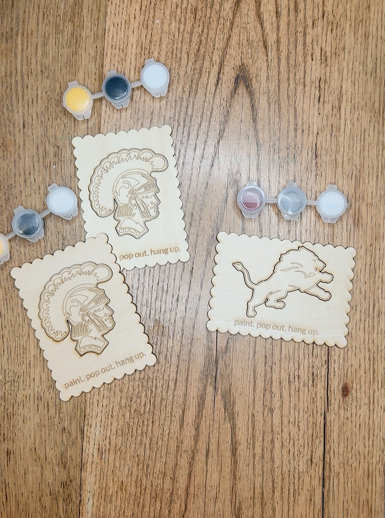 Central Lions or Carrollton Trojans Paint Kit with Magnet
