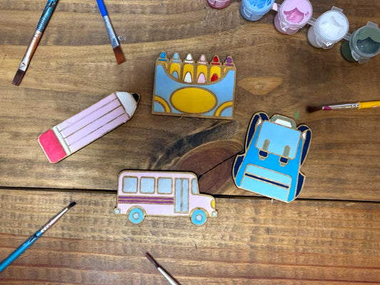 Back-to-School Magnet Paint Kit