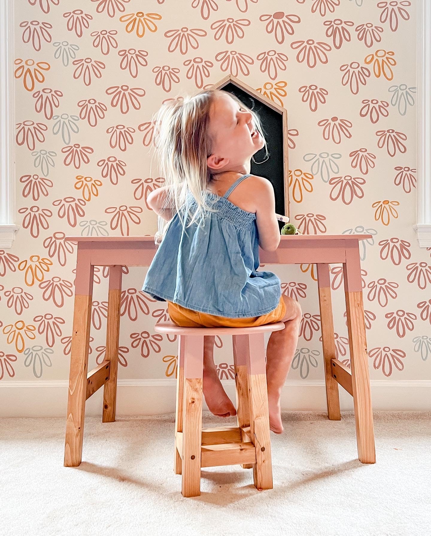 Kids Table with Stool