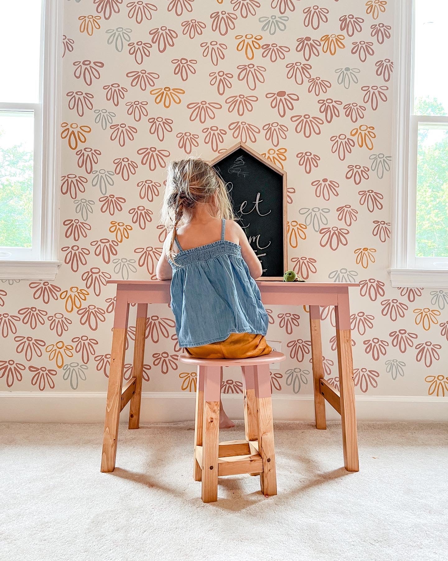 Kids Table with Stool