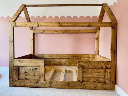 Child's Montessori House Bed