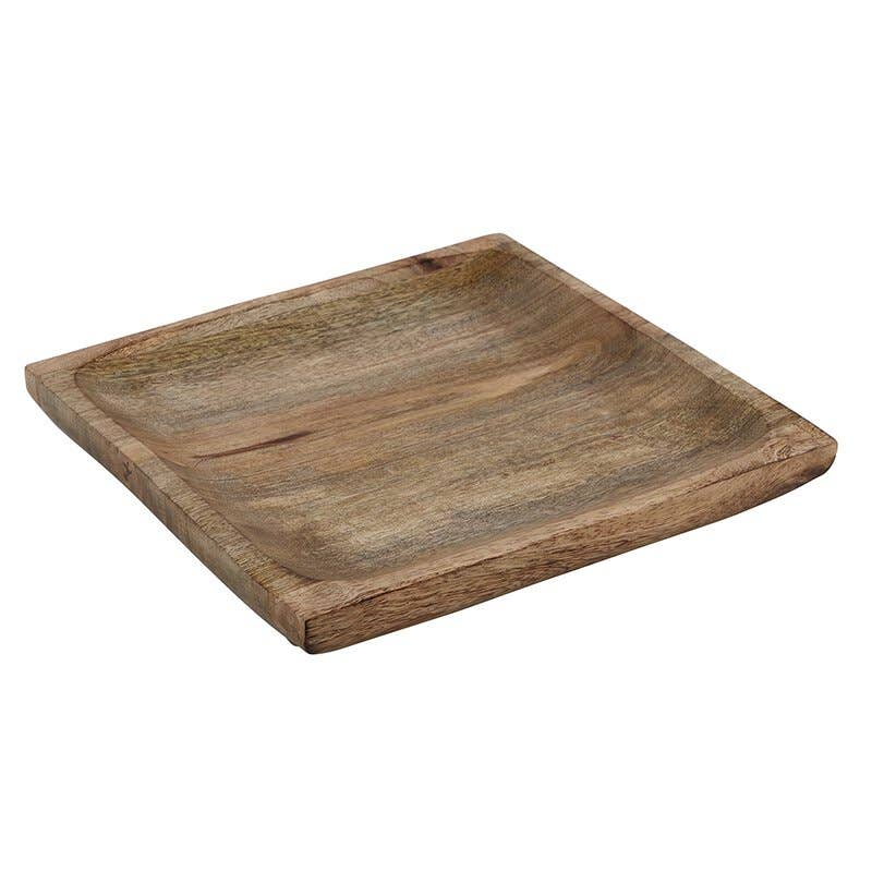 Wooden Square Tray