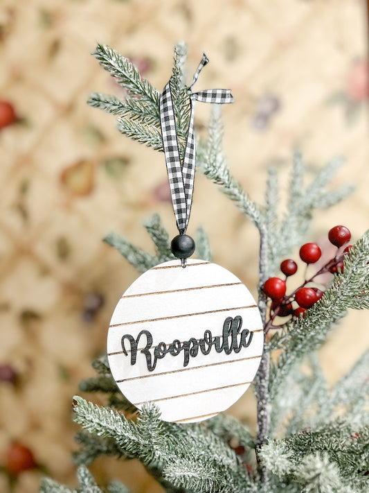 Roopville Ornament
