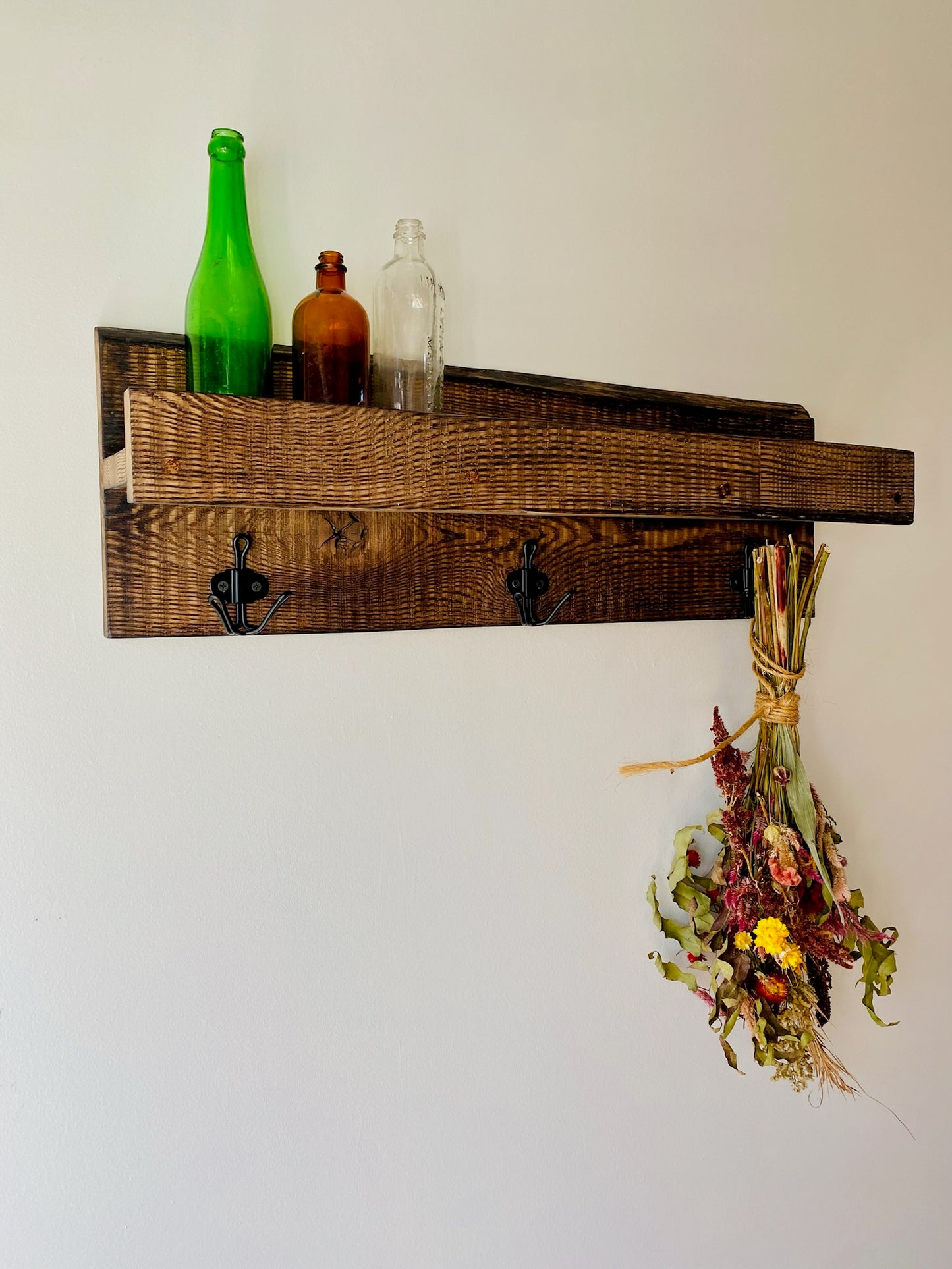 Rustic Oak Shelf